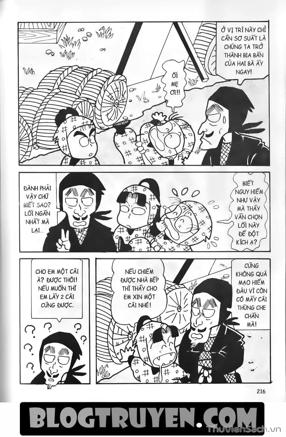 Truyện Tranh Ninja Loạn Thị trang 4