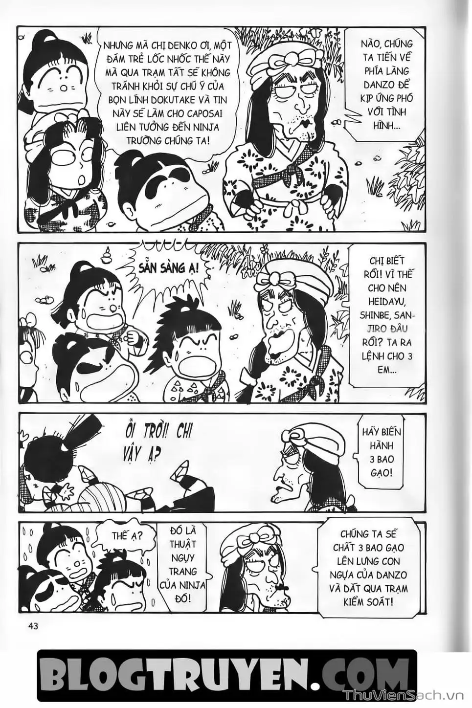 Truyện Tranh Ninja Loạn Thị trang 4