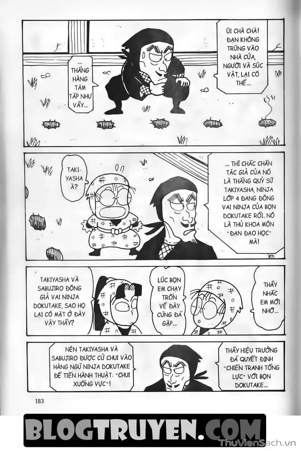 Truyện Tranh Ninja Loạn Thị trang 4
