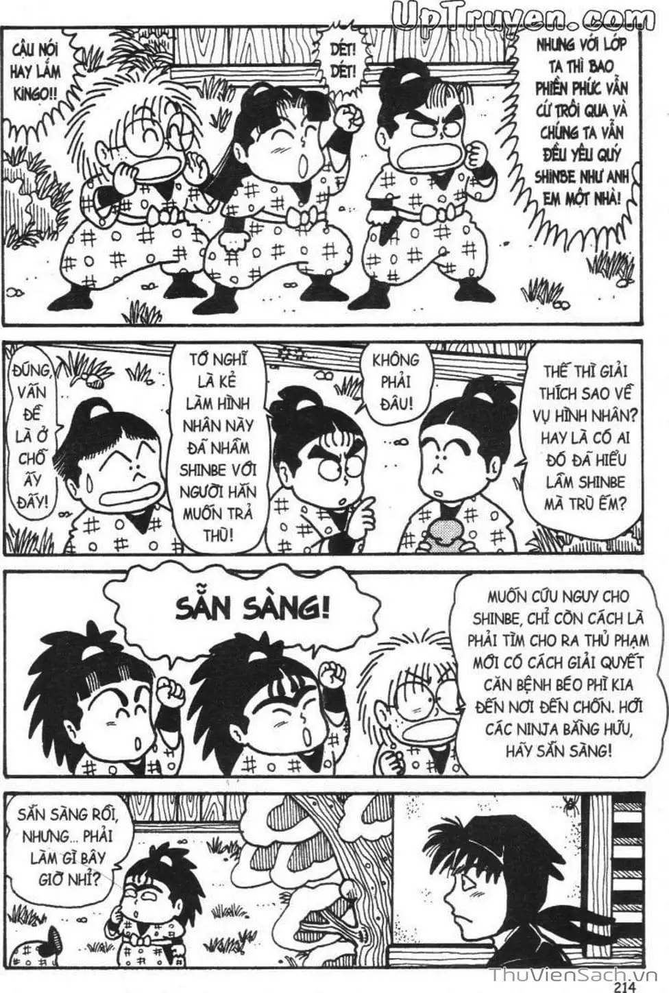 Truyện Tranh Ninja Loạn Thị trang 4