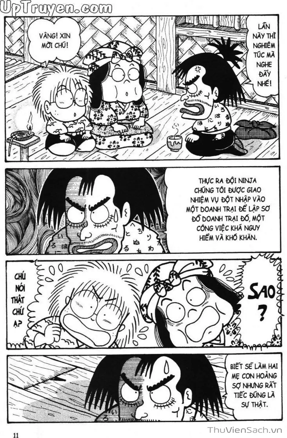 Truyện Tranh Ninja Loạn Thị trang 4