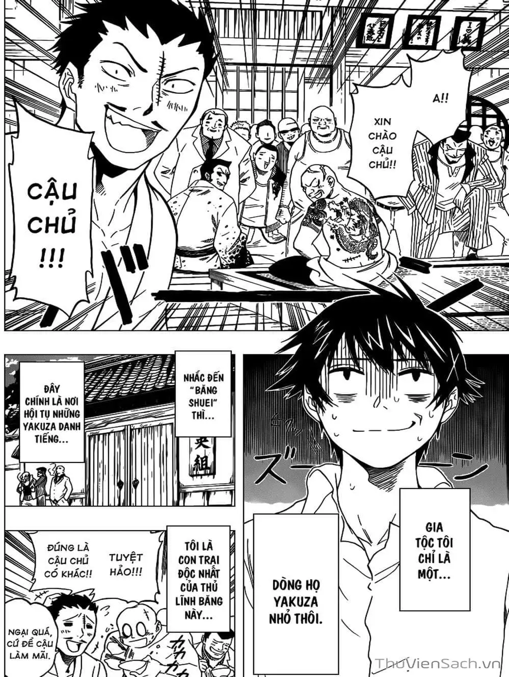 Truyện Tranh Tình Yêu Giả Tạo - Nisekoi trang 8