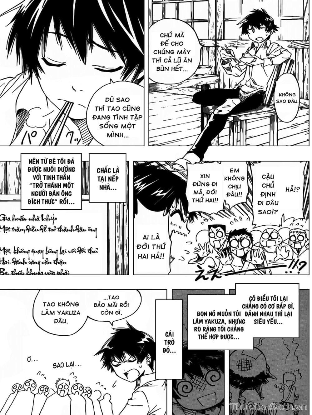 Truyện Tranh Tình Yêu Giả Tạo - Nisekoi trang 8