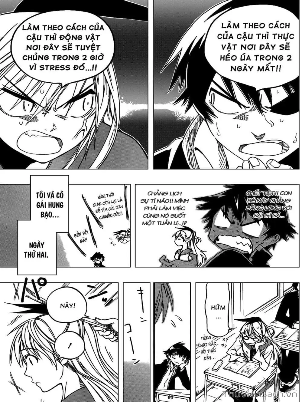 Truyện Tranh Tình Yêu Giả Tạo - Nisekoi trang 8