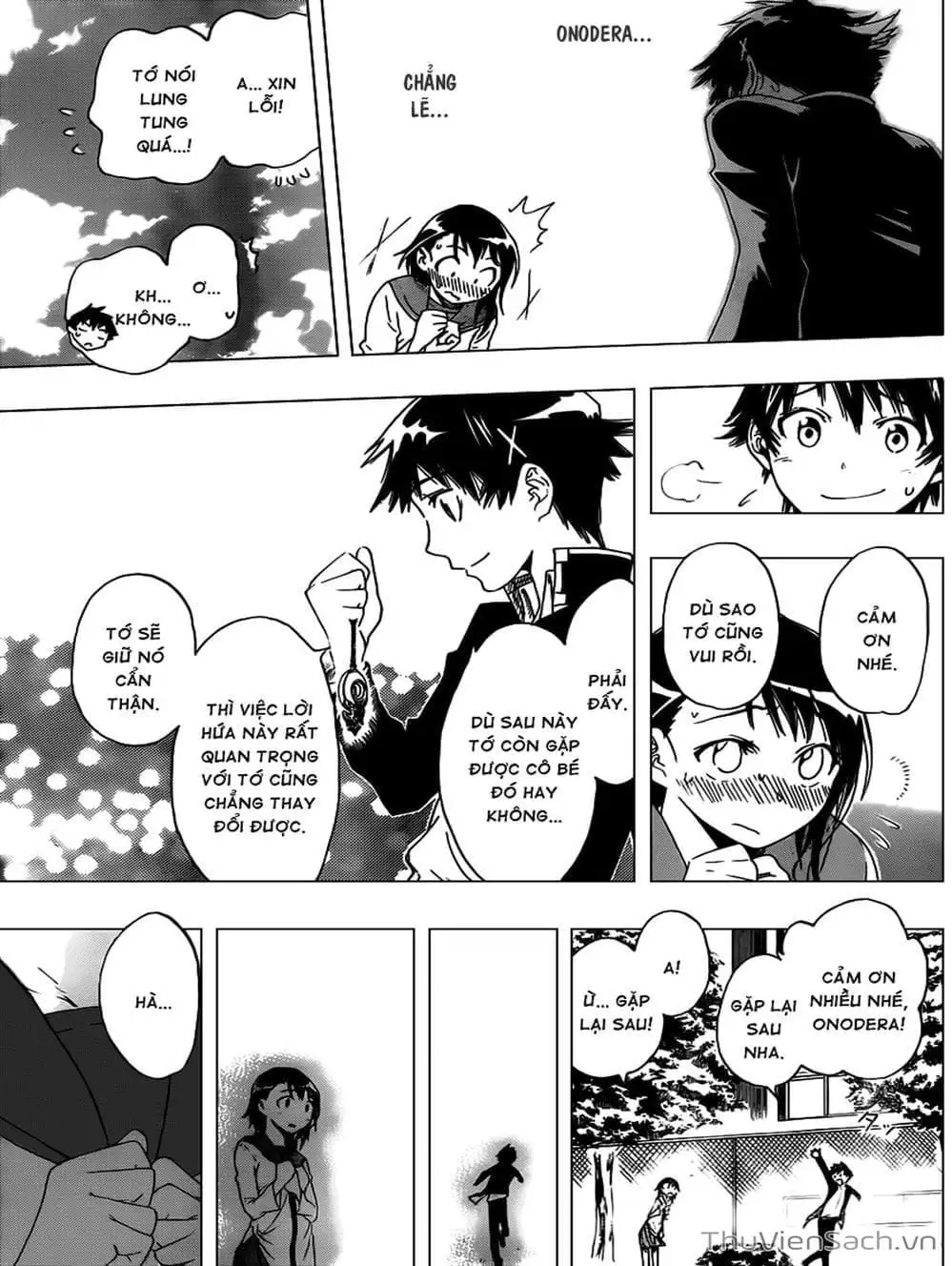 Truyện Tranh Tình Yêu Giả Tạo - Nisekoi trang 8