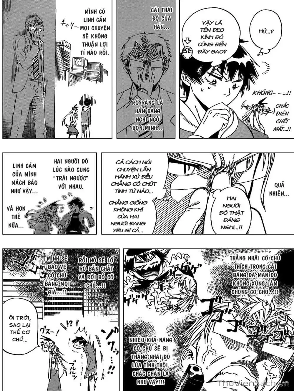 Truyện Tranh Tình Yêu Giả Tạo - Nisekoi trang 8