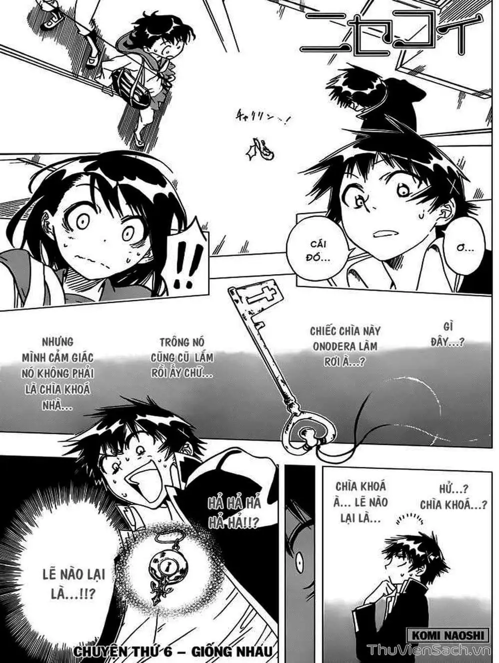 Truyện Tranh Tình Yêu Giả Tạo - Nisekoi trang 8