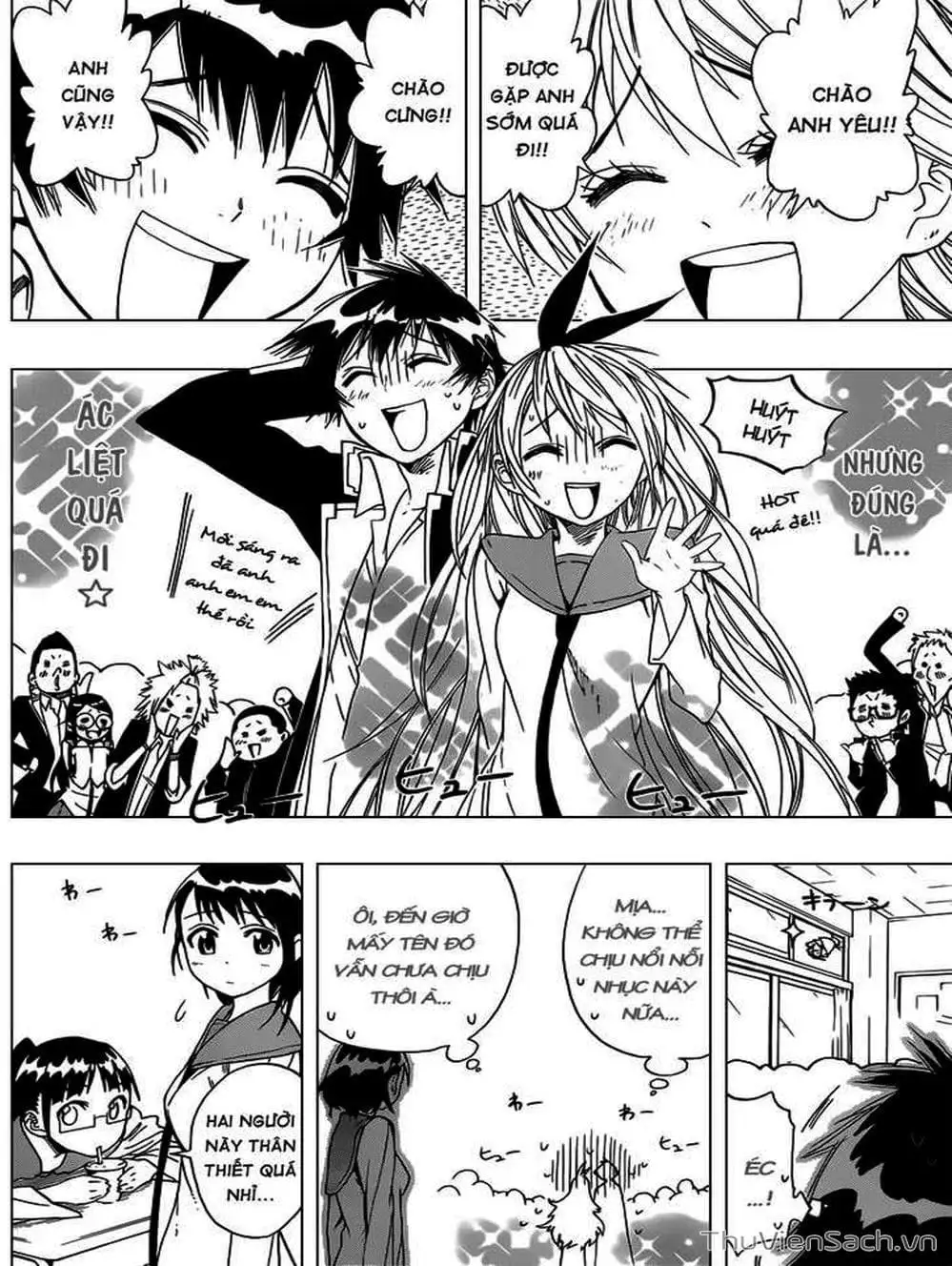 Truyện Tranh Tình Yêu Giả Tạo - Nisekoi trang 8