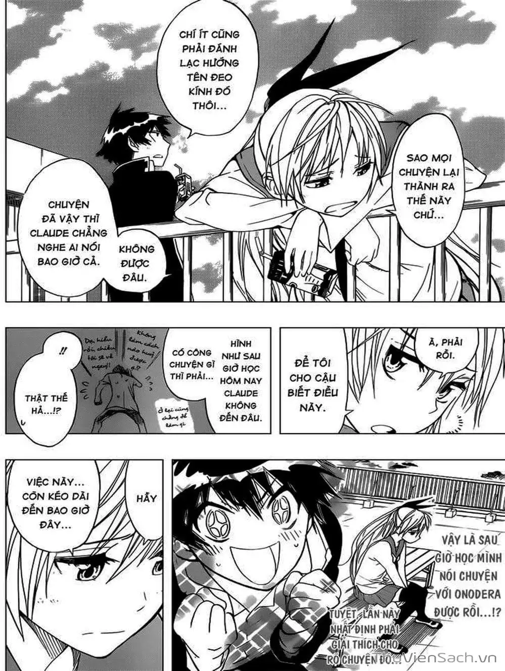 Truyện Tranh Tình Yêu Giả Tạo - Nisekoi trang 8