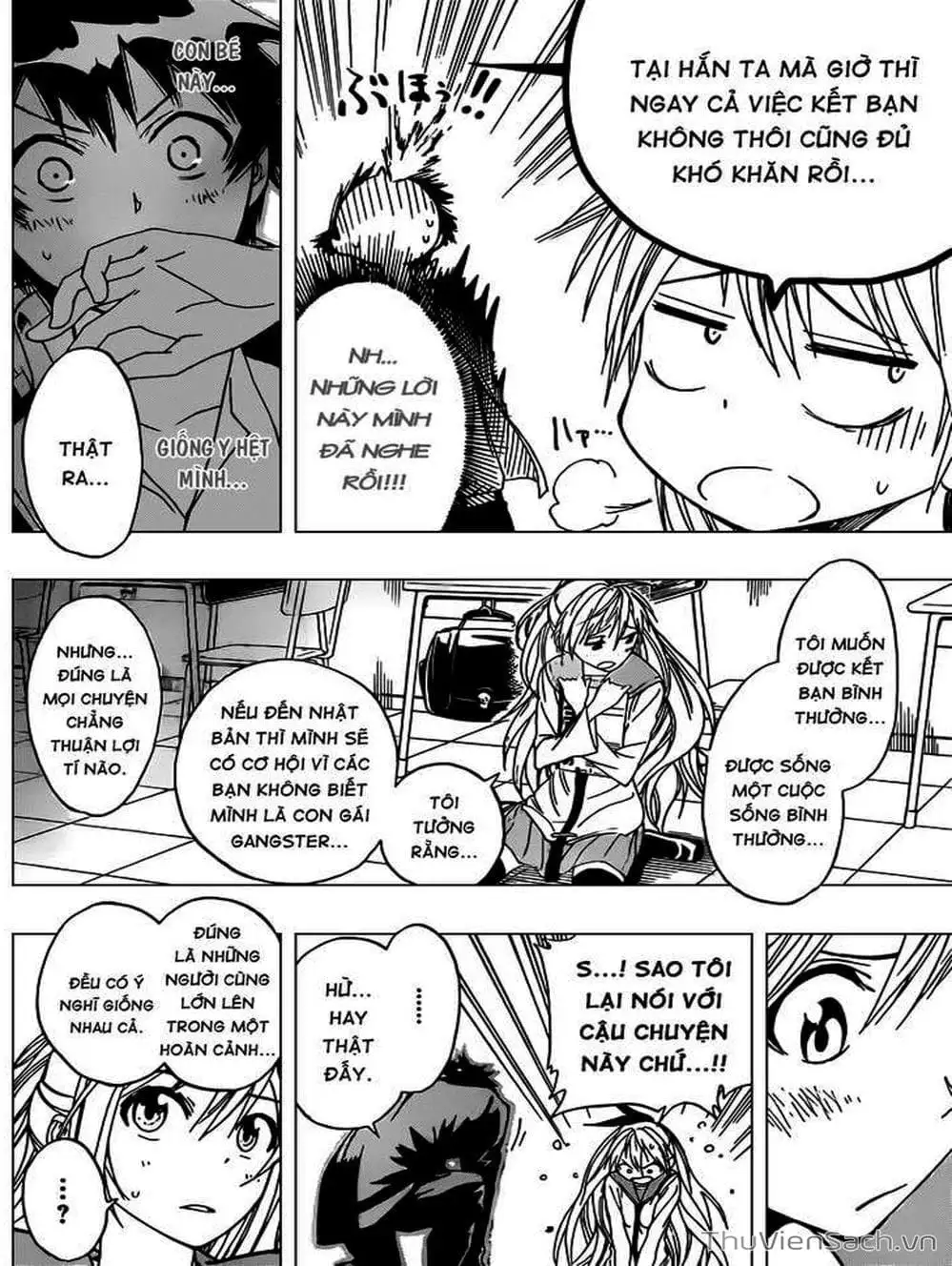Truyện Tranh Tình Yêu Giả Tạo - Nisekoi trang 8