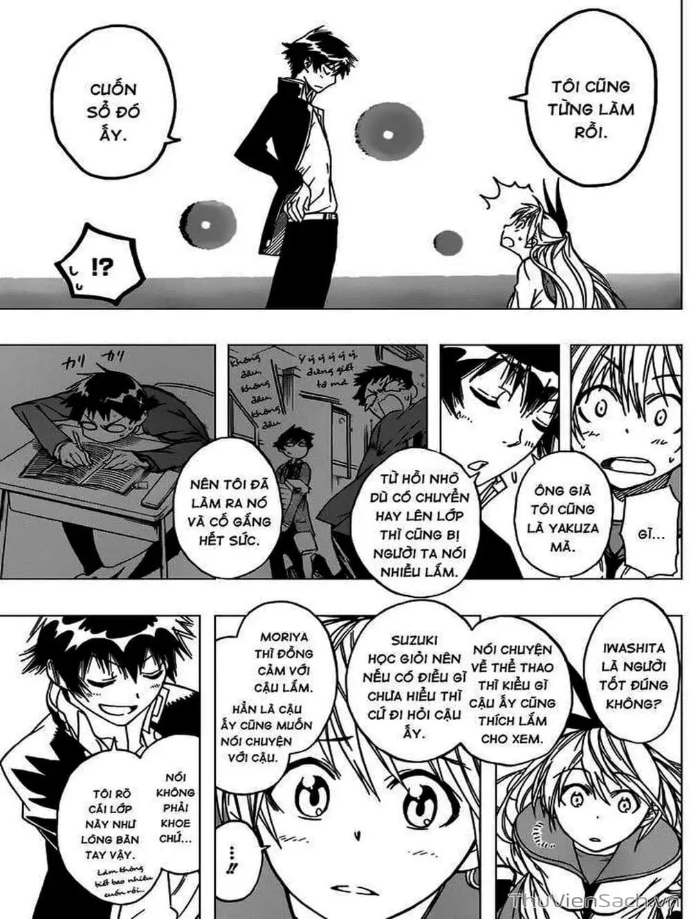 Truyện Tranh Tình Yêu Giả Tạo - Nisekoi trang 8