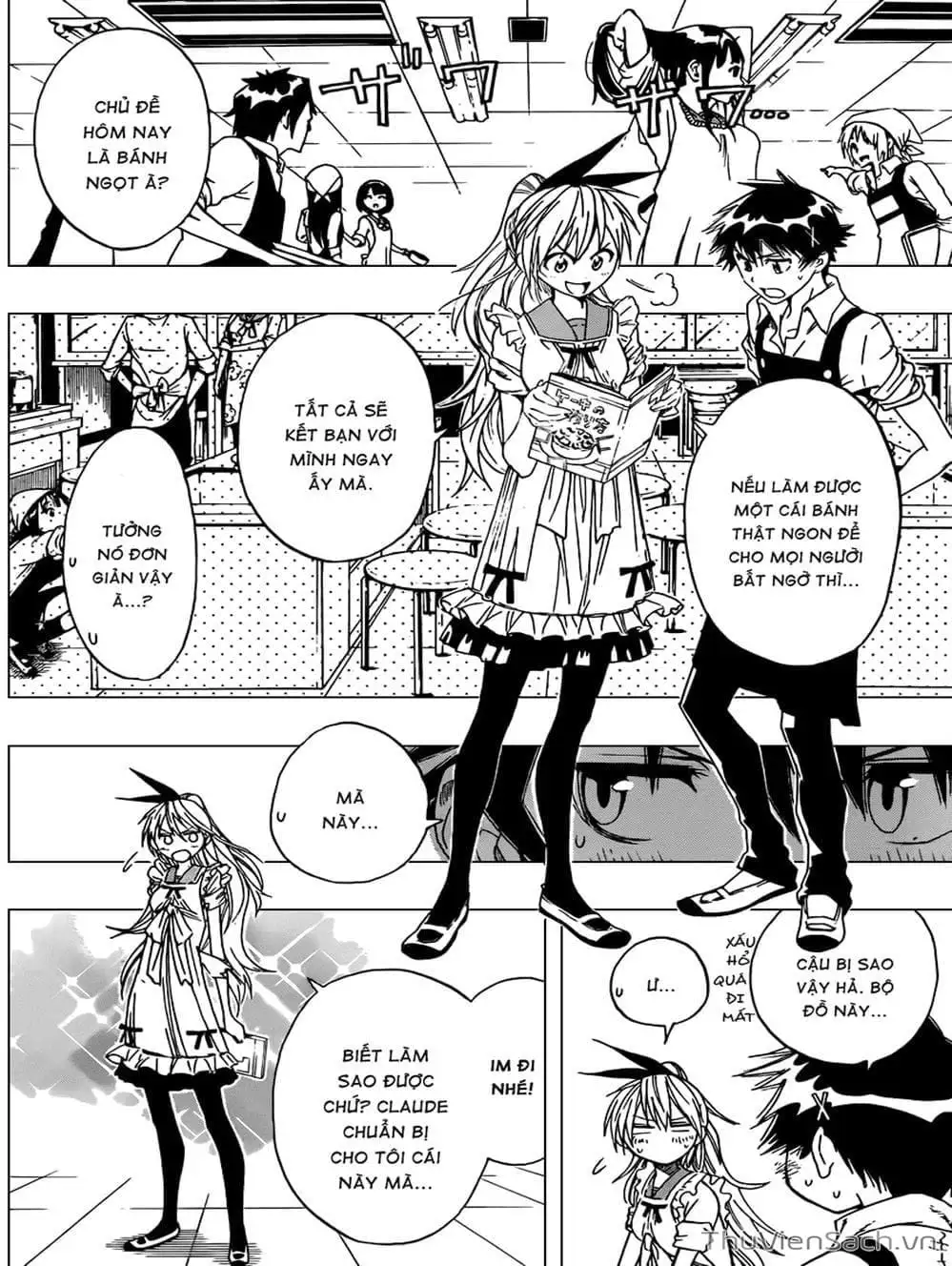 Truyện Tranh Tình Yêu Giả Tạo - Nisekoi trang 8