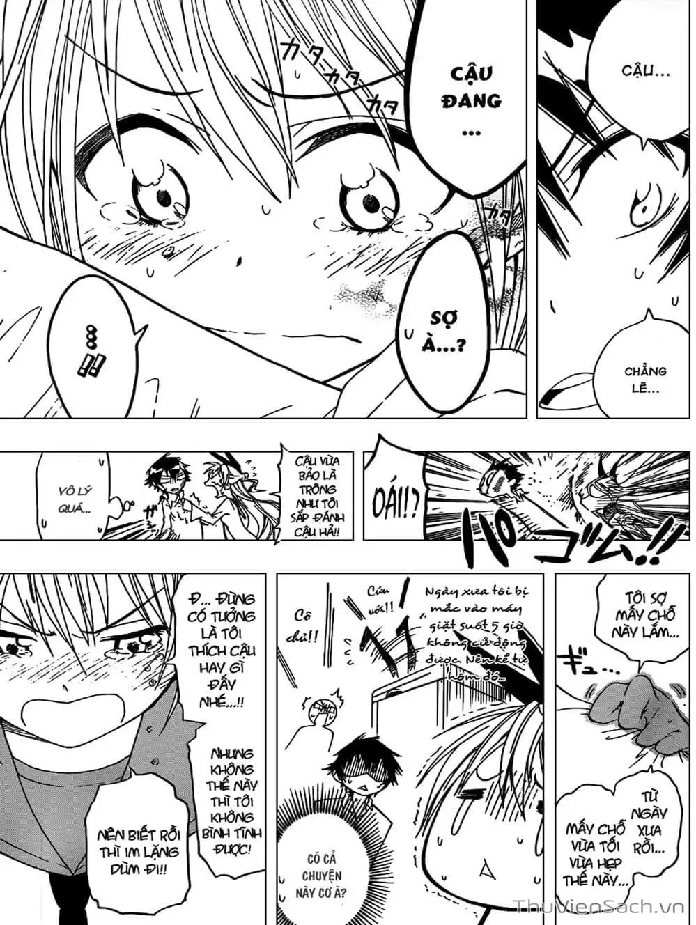 Truyện Tranh Tình Yêu Giả Tạo - Nisekoi trang 8