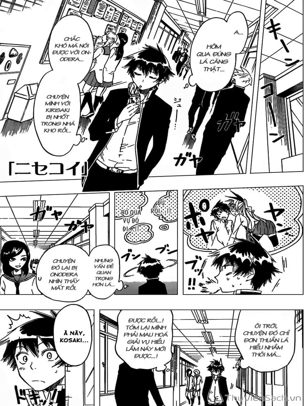 Truyện Tranh Tình Yêu Giả Tạo - Nisekoi trang 8