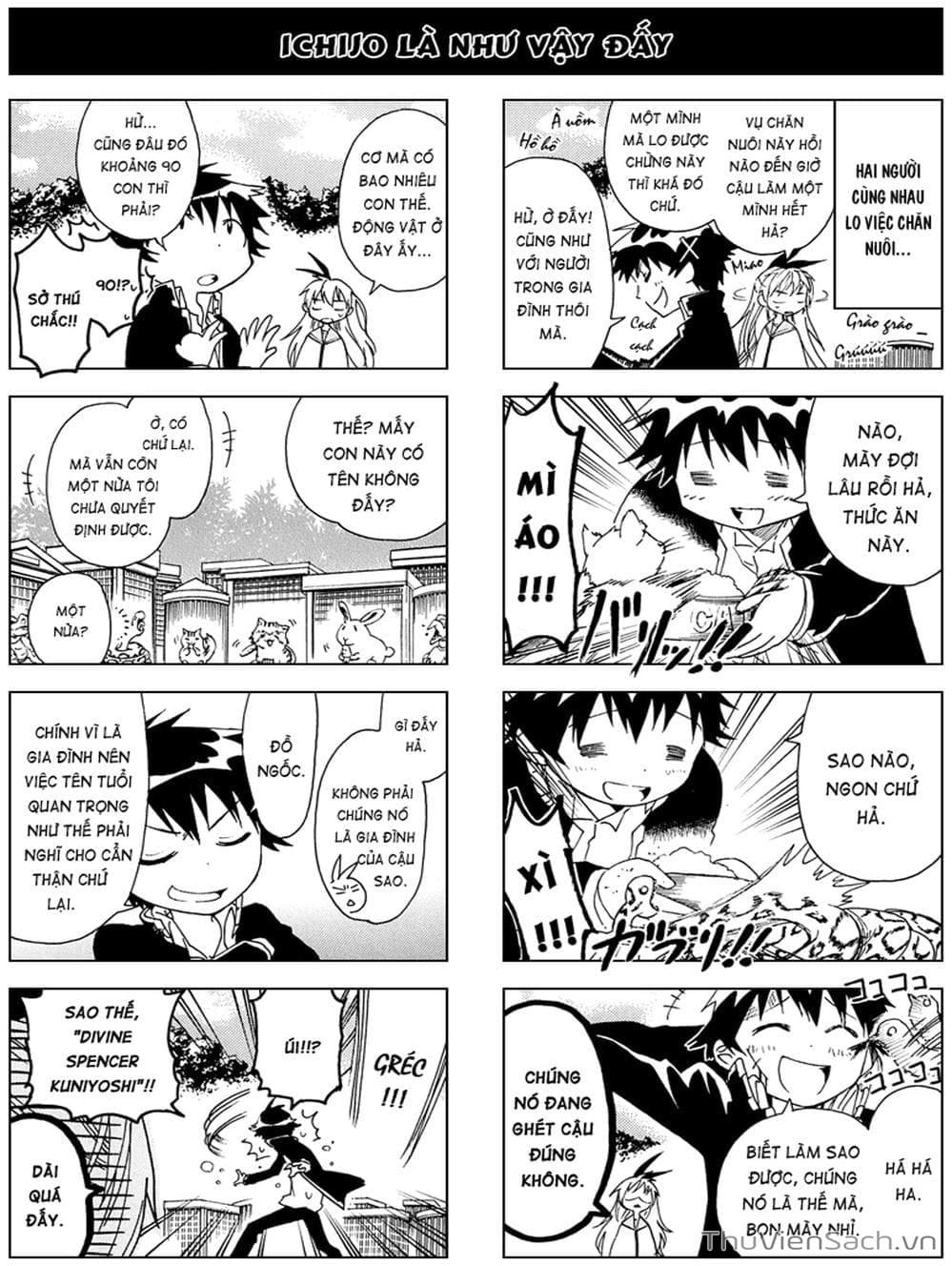 Truyện Tranh Tình Yêu Giả Tạo - Nisekoi trang 8