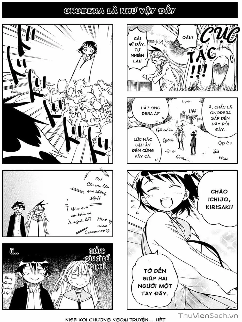 Truyện Tranh Tình Yêu Giả Tạo - Nisekoi trang 8