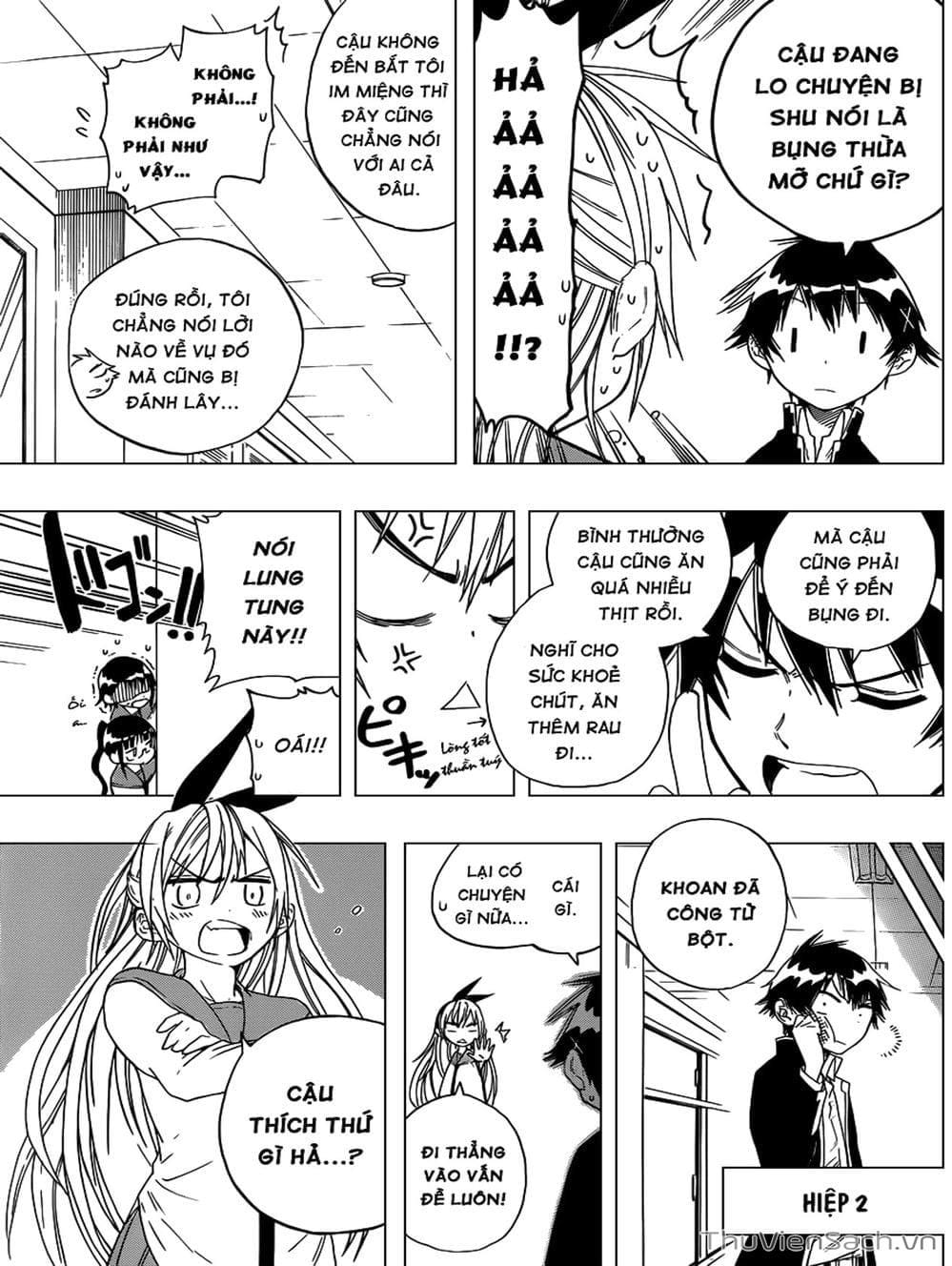 Truyện Tranh Tình Yêu Giả Tạo - Nisekoi trang 8