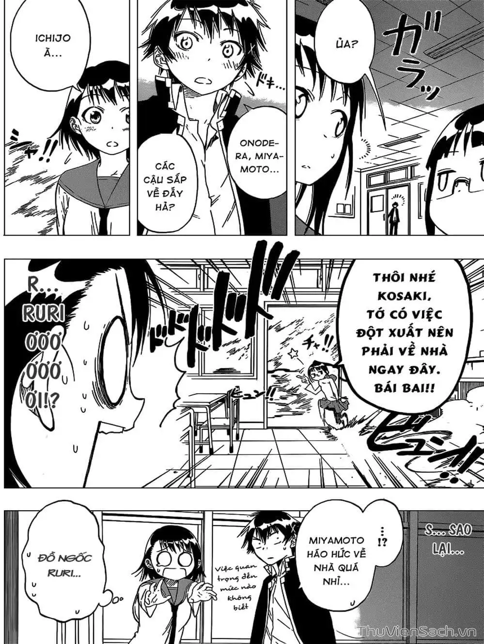 Truyện Tranh Tình Yêu Giả Tạo - Nisekoi trang 8