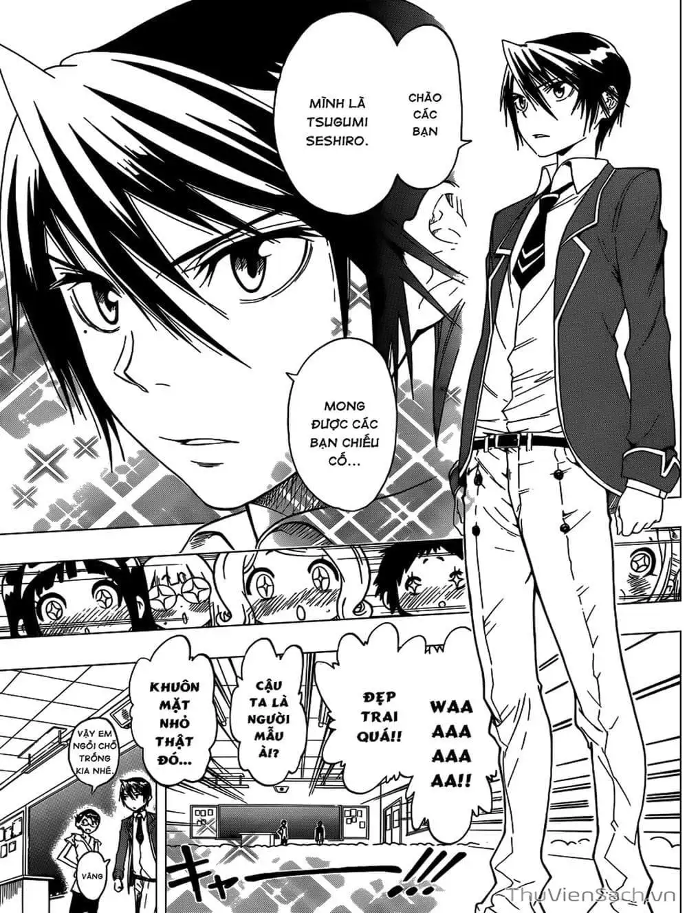 Truyện Tranh Tình Yêu Giả Tạo - Nisekoi trang 8