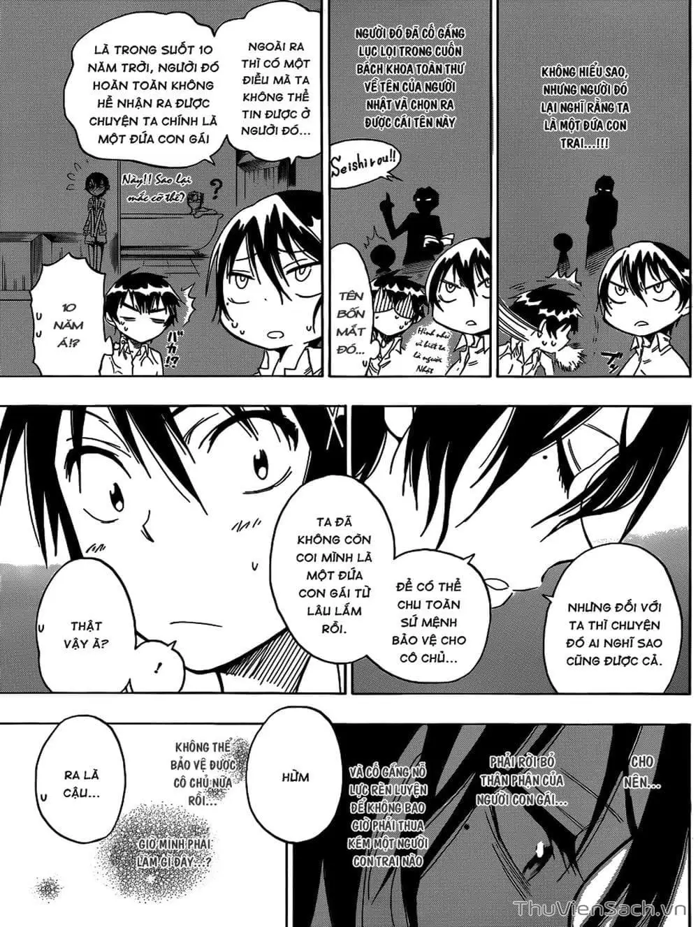 Truyện Tranh Tình Yêu Giả Tạo - Nisekoi trang 8