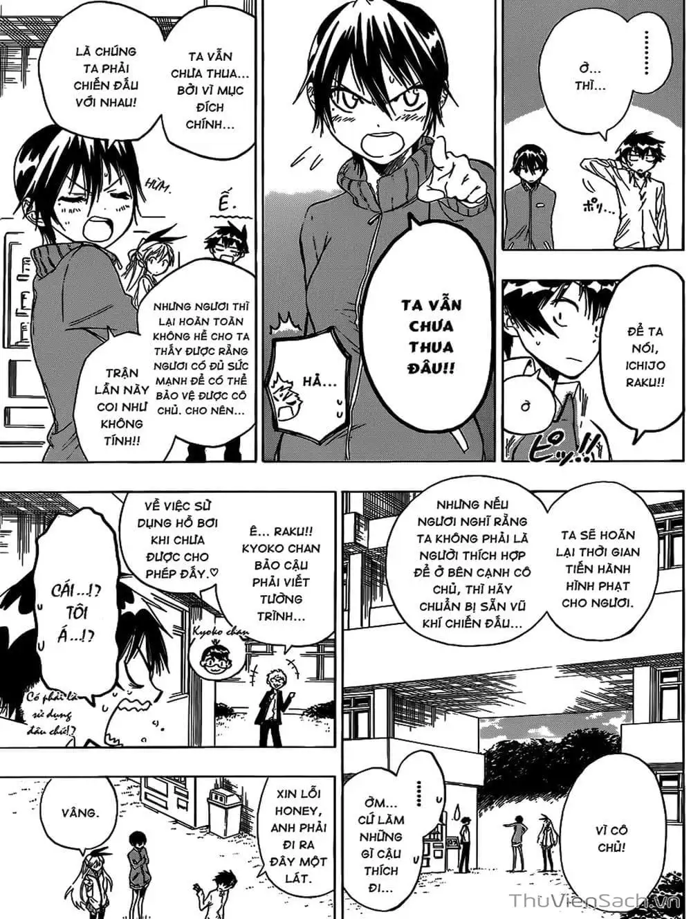 Truyện Tranh Tình Yêu Giả Tạo - Nisekoi trang 8