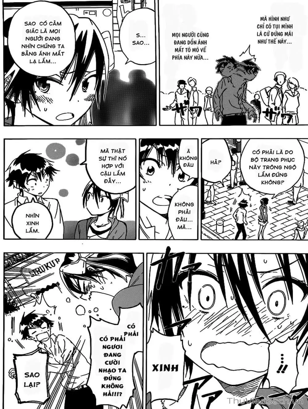 Truyện Tranh Tình Yêu Giả Tạo - Nisekoi trang 8