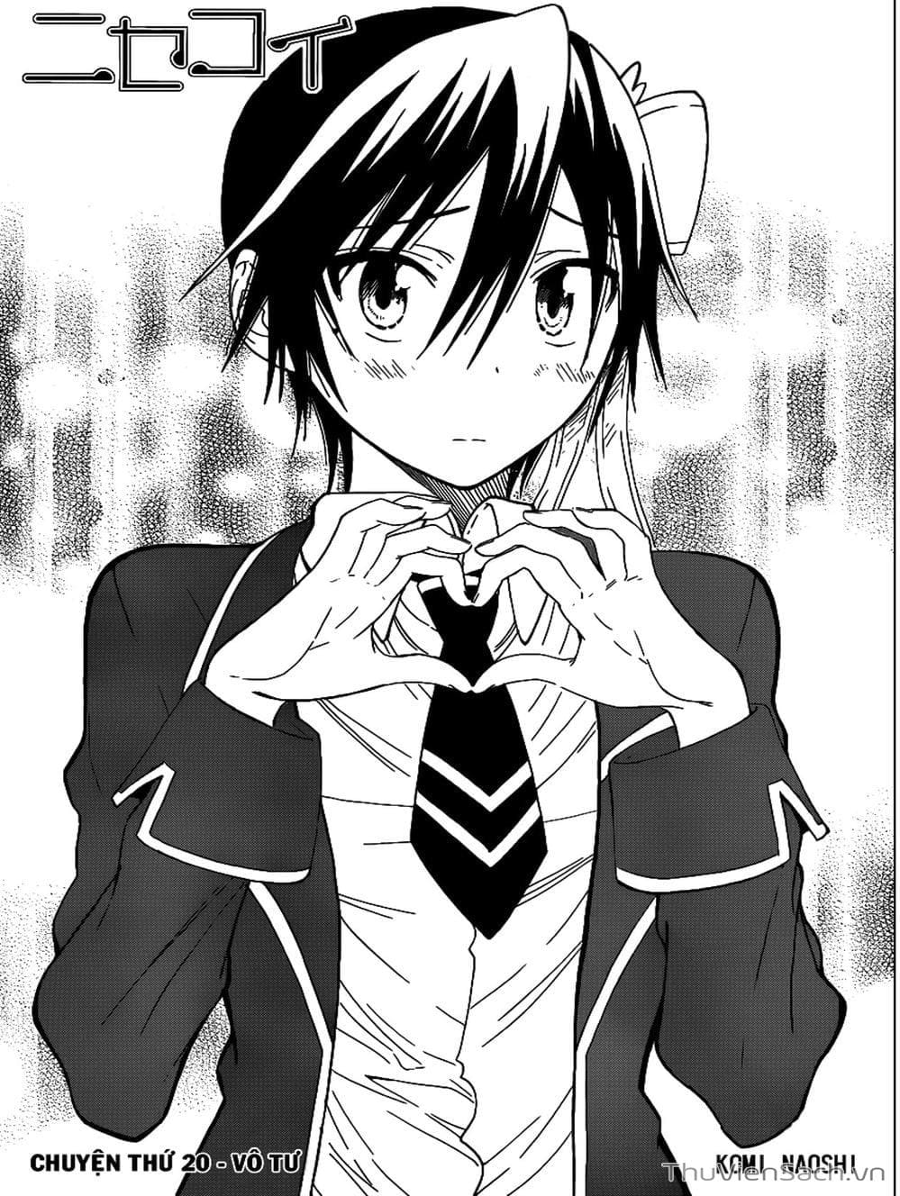 Truyện Tranh Tình Yêu Giả Tạo - Nisekoi trang 8