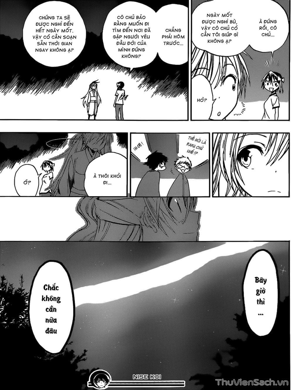 Truyện Tranh Tình Yêu Giả Tạo - Nisekoi trang 8