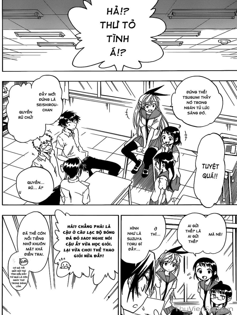 Truyện Tranh Tình Yêu Giả Tạo - Nisekoi trang 8