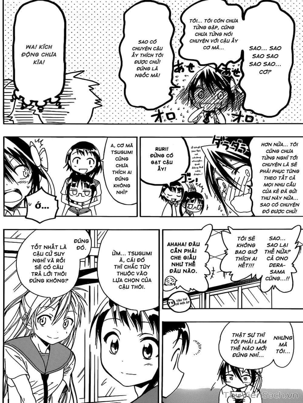 Truyện Tranh Tình Yêu Giả Tạo - Nisekoi trang 8