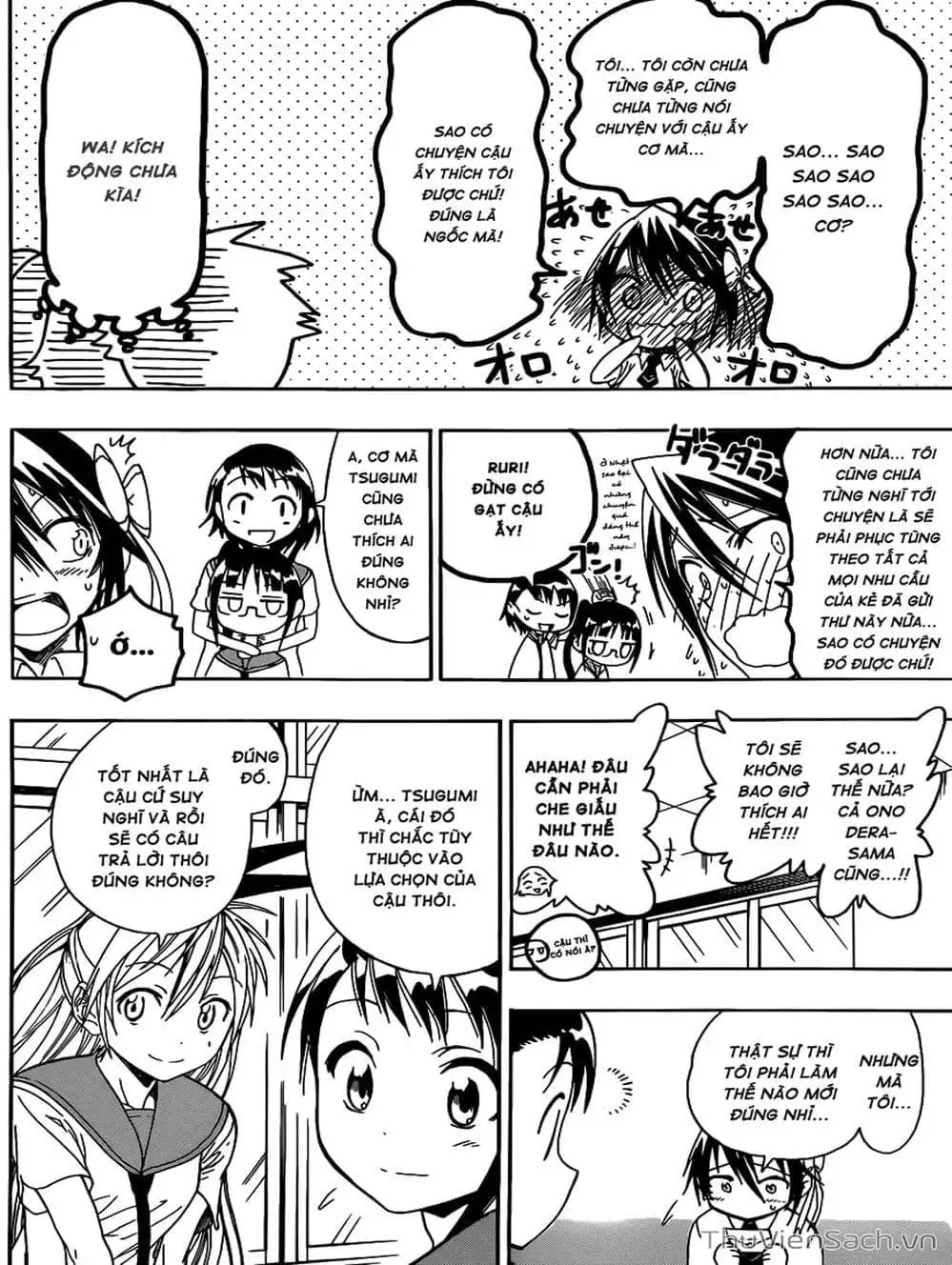 Truyện Tranh Tình Yêu Giả Tạo - Nisekoi trang 8