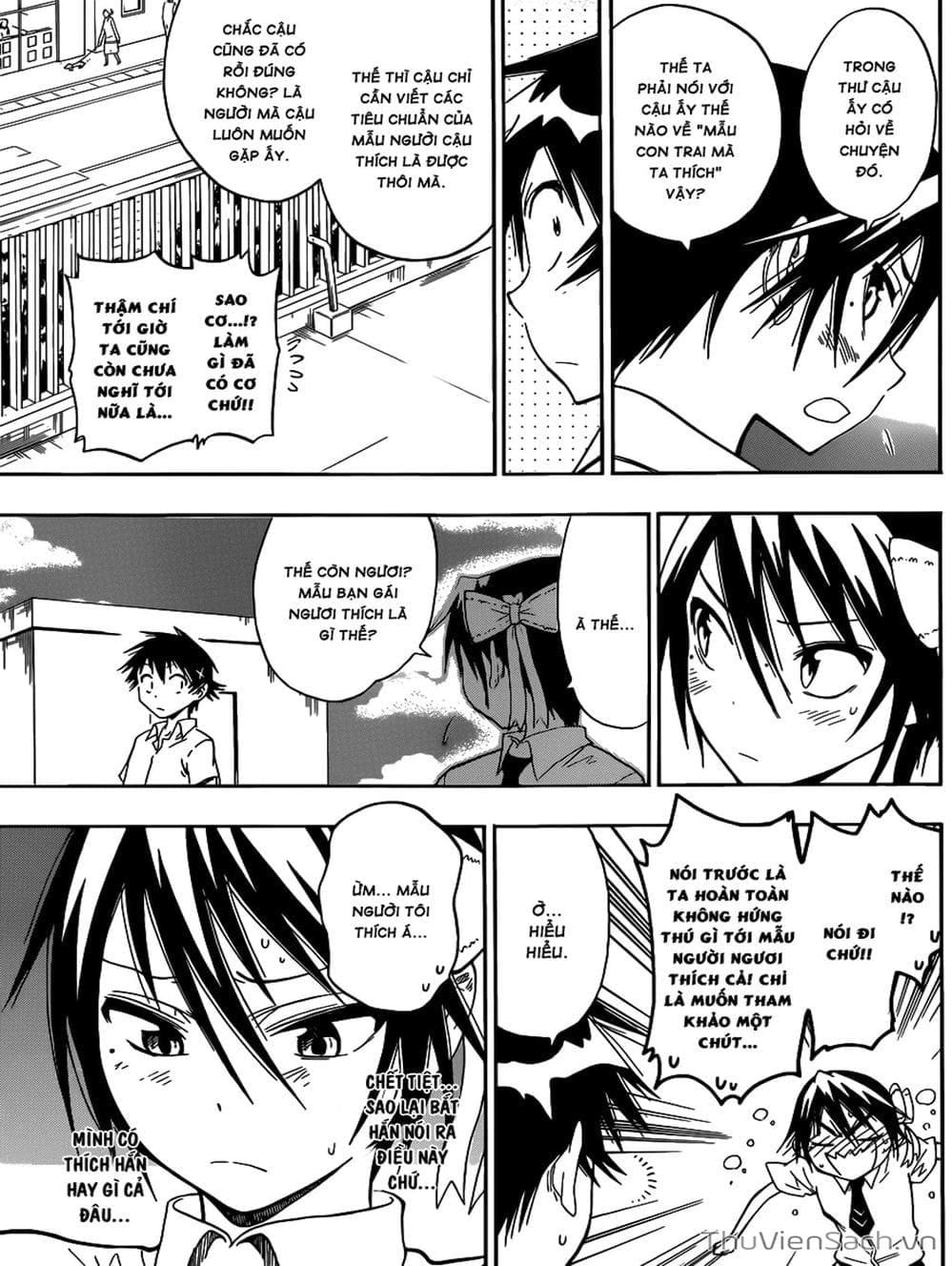 Truyện Tranh Tình Yêu Giả Tạo - Nisekoi trang 8