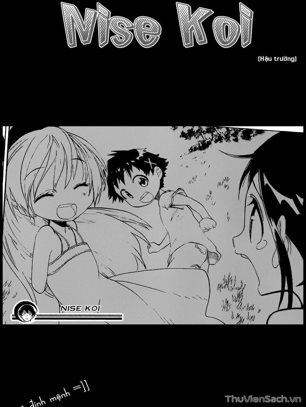 Truyện Tranh Tình Yêu Giả Tạo - Nisekoi trang 8