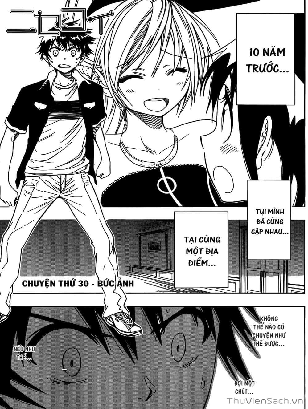 Truyện Tranh Tình Yêu Giả Tạo - Nisekoi trang 8