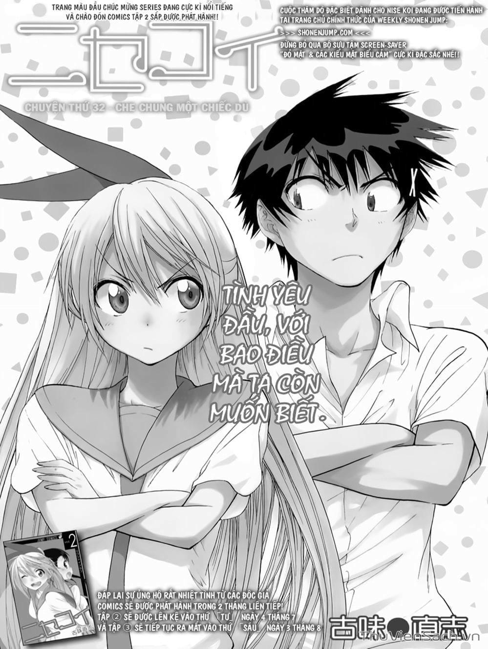 Truyện Tranh Tình Yêu Giả Tạo - Nisekoi trang 8