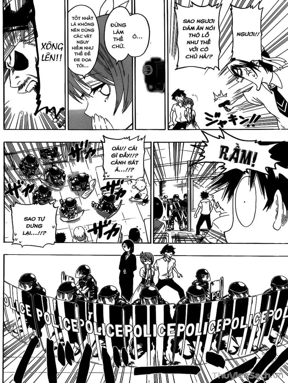 Truyện Tranh Tình Yêu Giả Tạo - Nisekoi trang 8