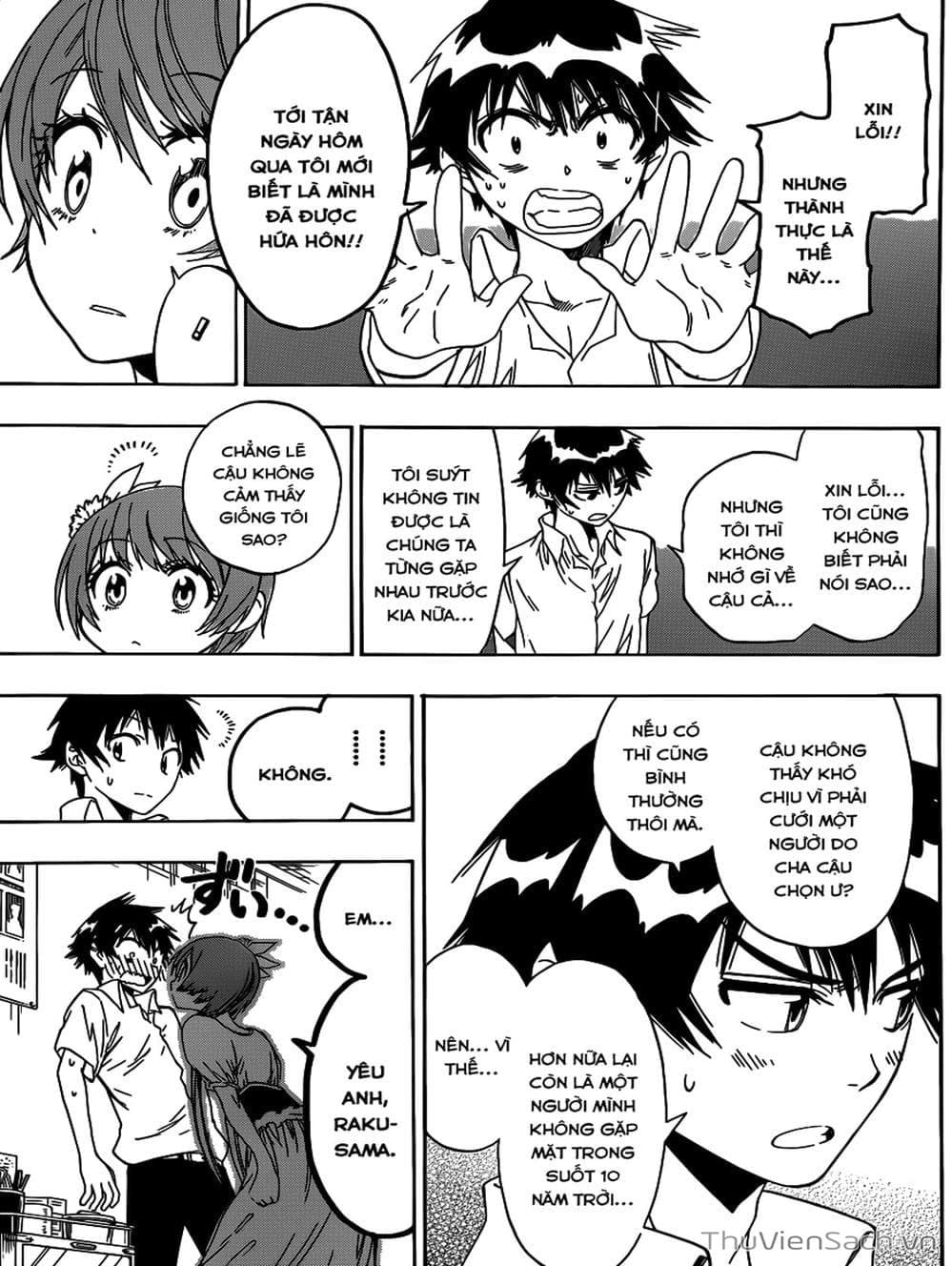 Truyện Tranh Tình Yêu Giả Tạo - Nisekoi trang 8