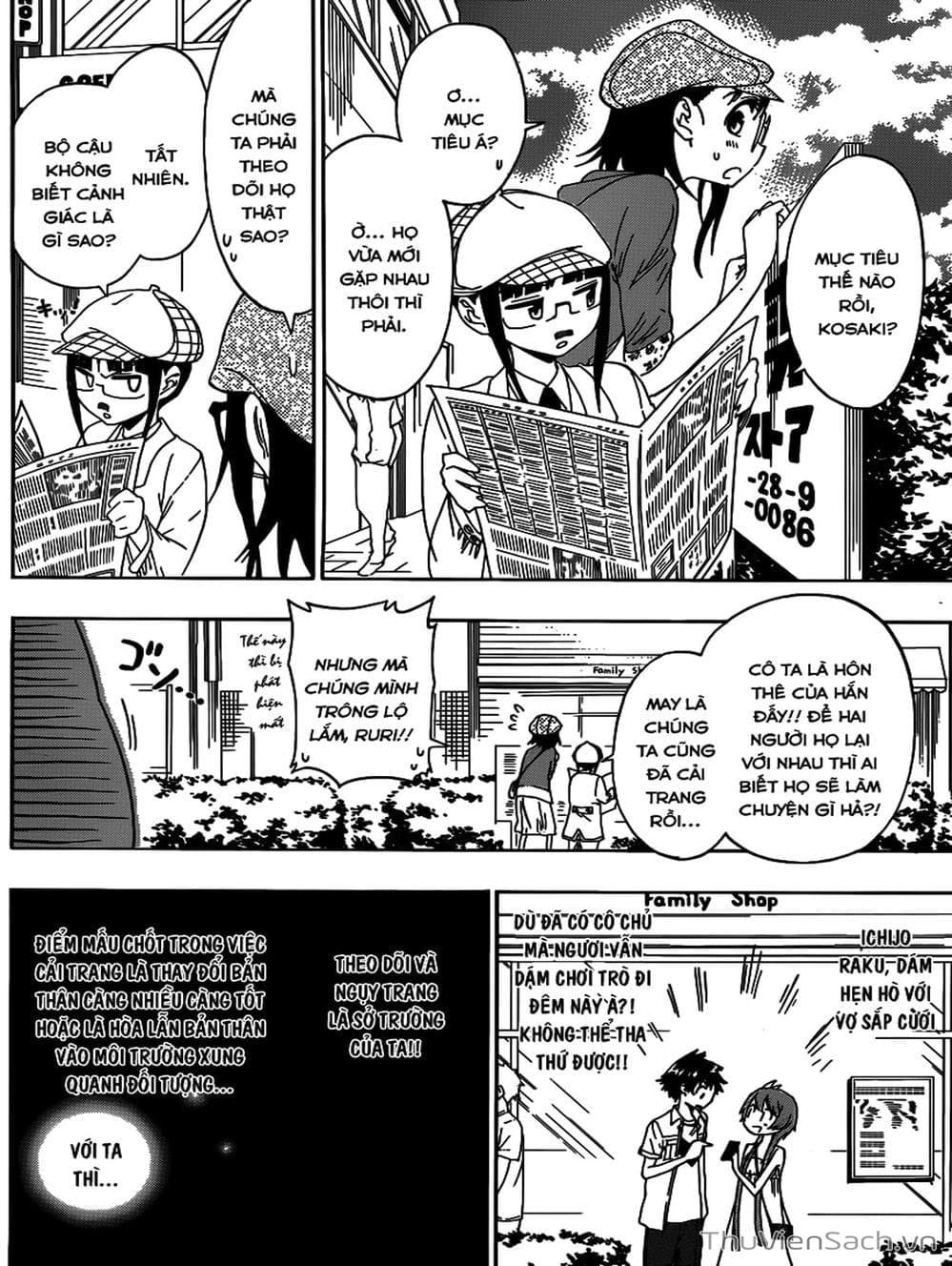 Truyện Tranh Tình Yêu Giả Tạo - Nisekoi trang 8