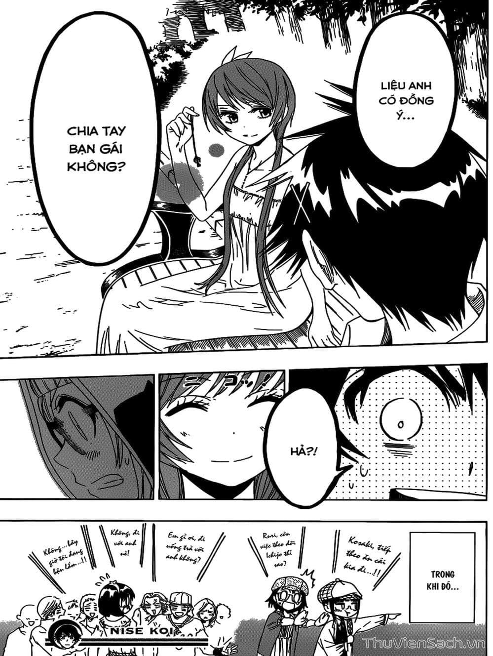 Truyện Tranh Tình Yêu Giả Tạo - Nisekoi trang 8