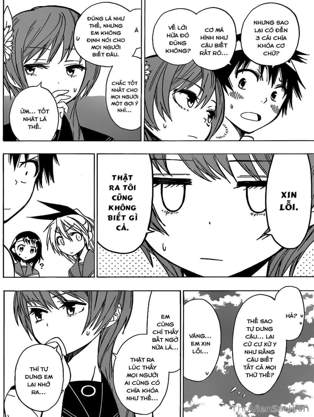Truyện Tranh Tình Yêu Giả Tạo - Nisekoi trang 8