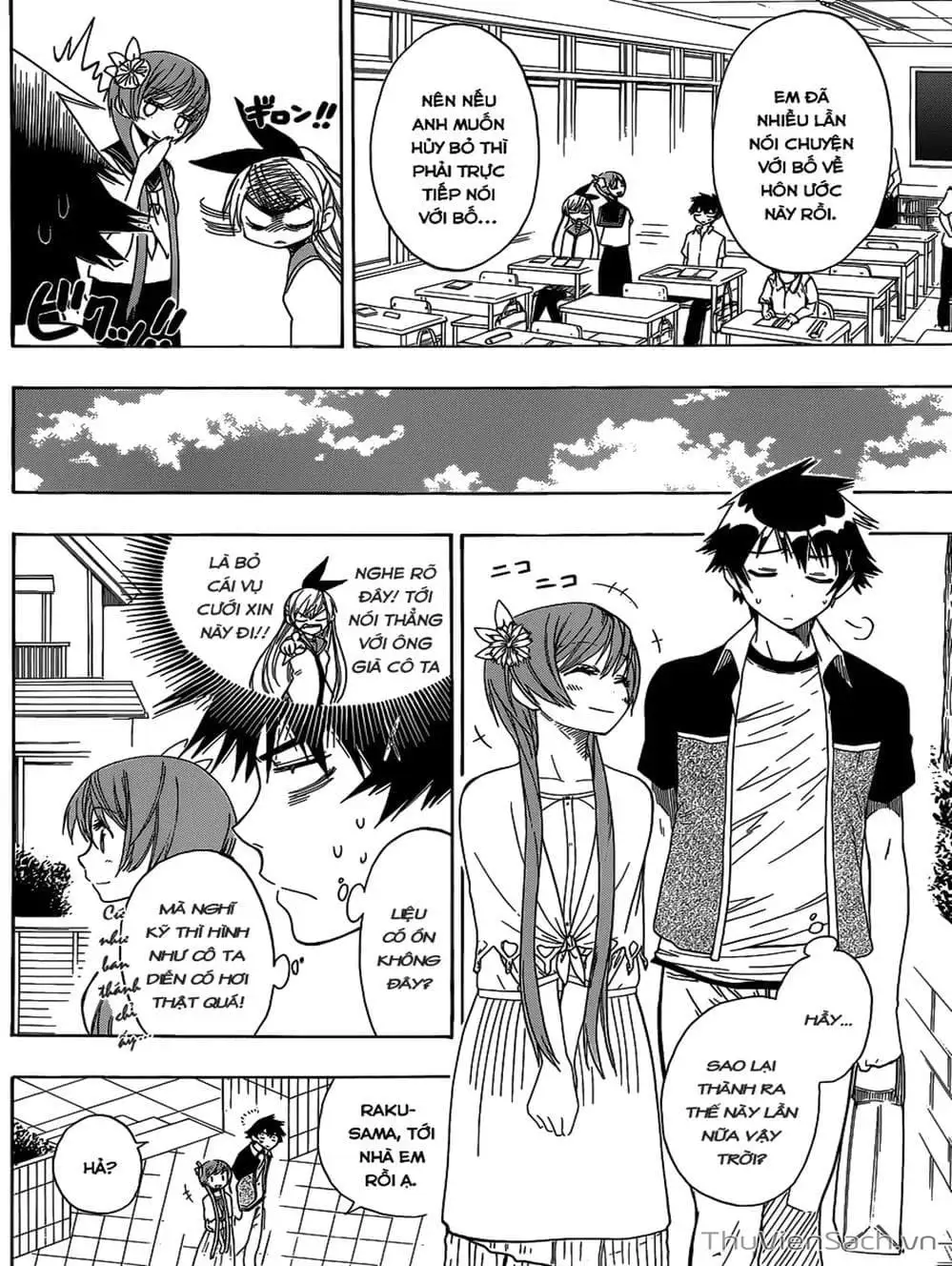 Truyện Tranh Tình Yêu Giả Tạo - Nisekoi trang 8