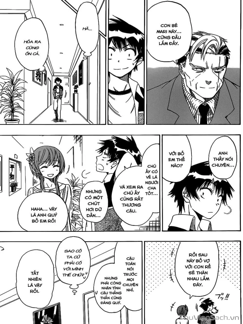 Truyện Tranh Tình Yêu Giả Tạo - Nisekoi trang 8