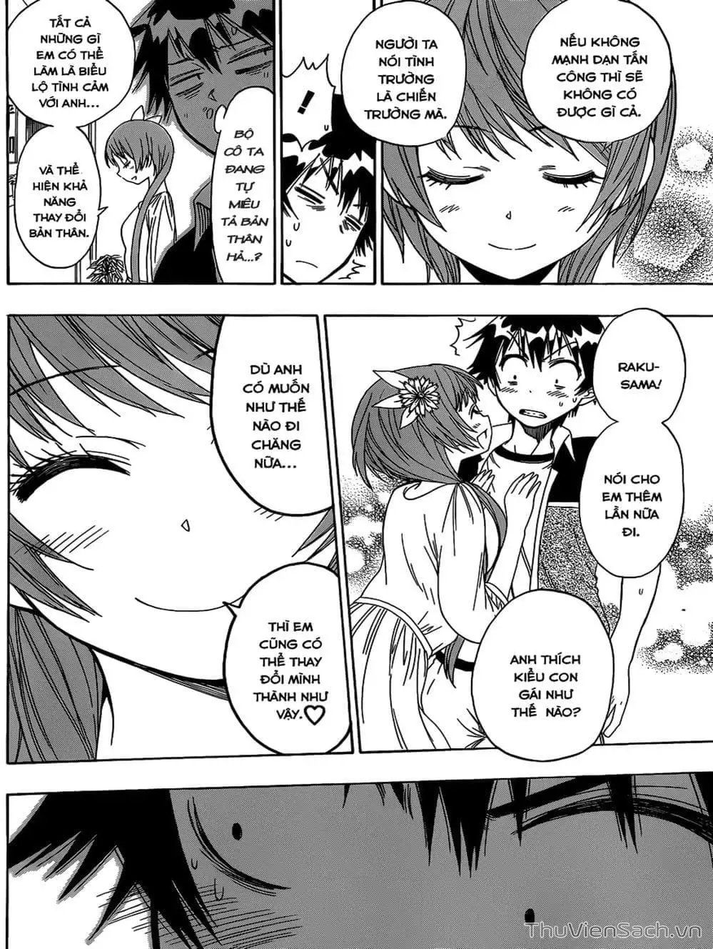 Truyện Tranh Tình Yêu Giả Tạo - Nisekoi trang 8