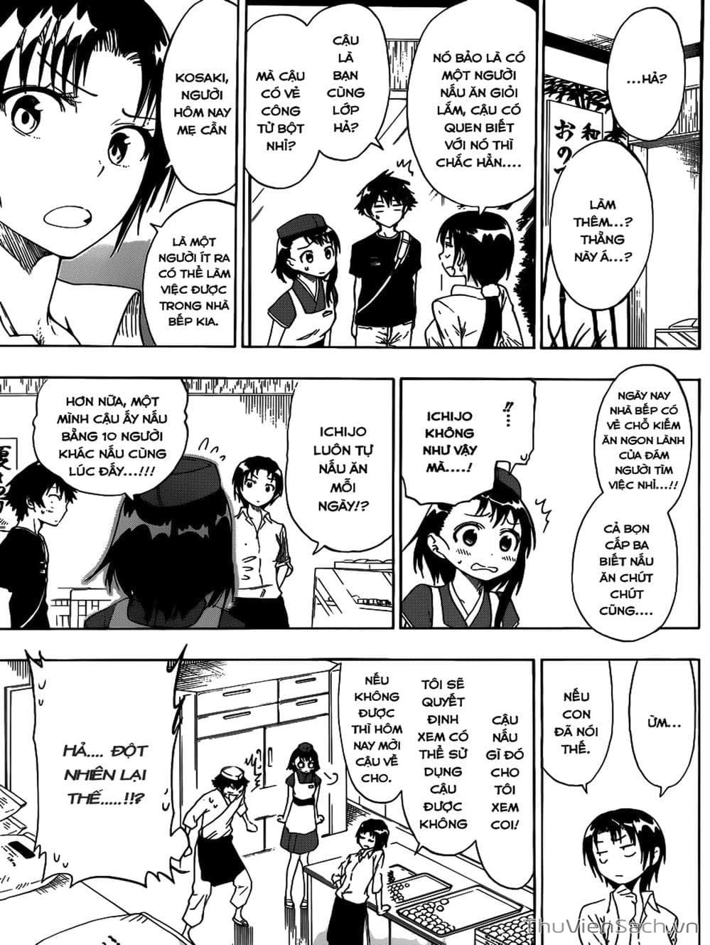Truyện Tranh Tình Yêu Giả Tạo - Nisekoi trang 8