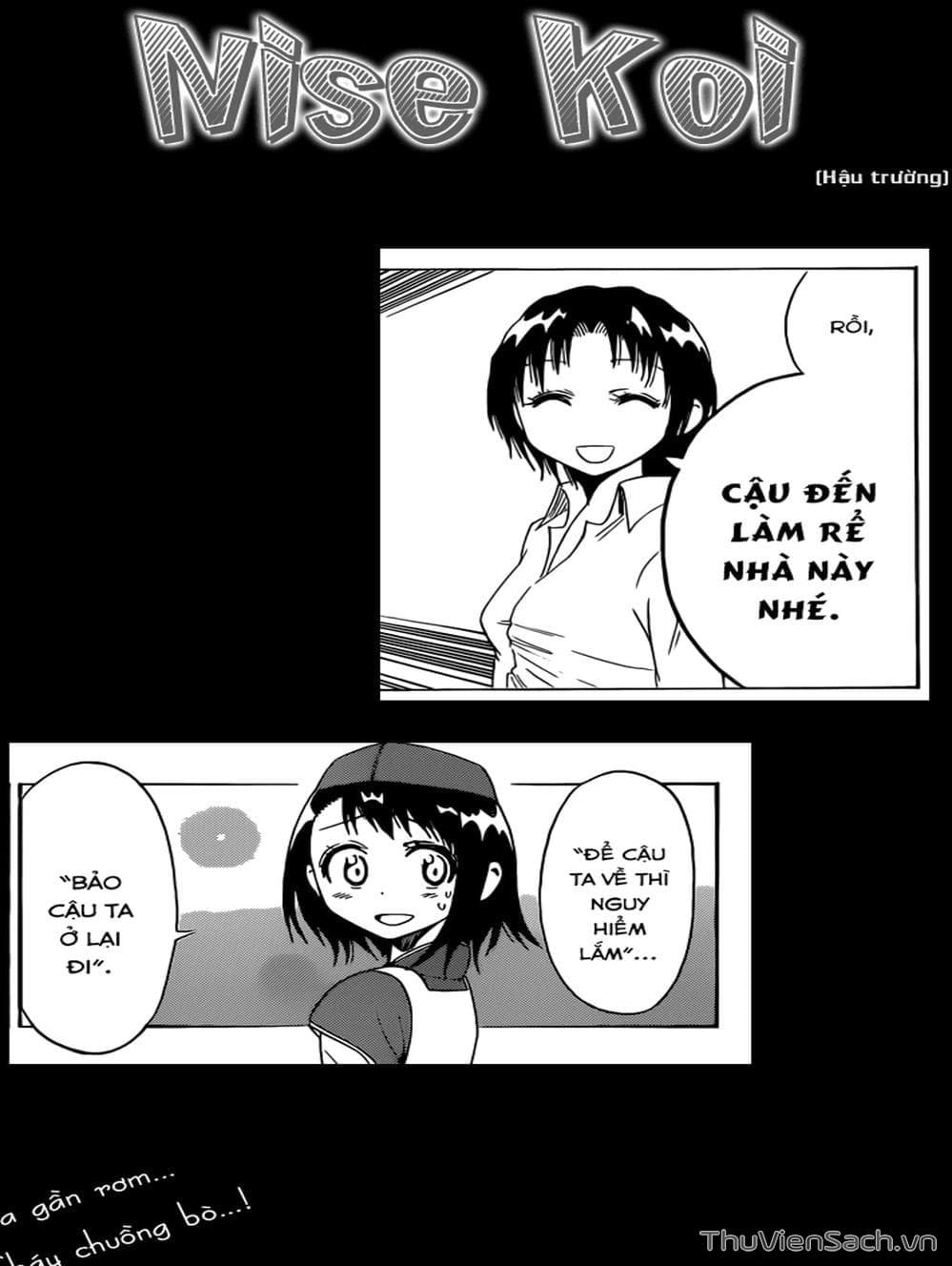 Truyện Tranh Tình Yêu Giả Tạo - Nisekoi trang 8