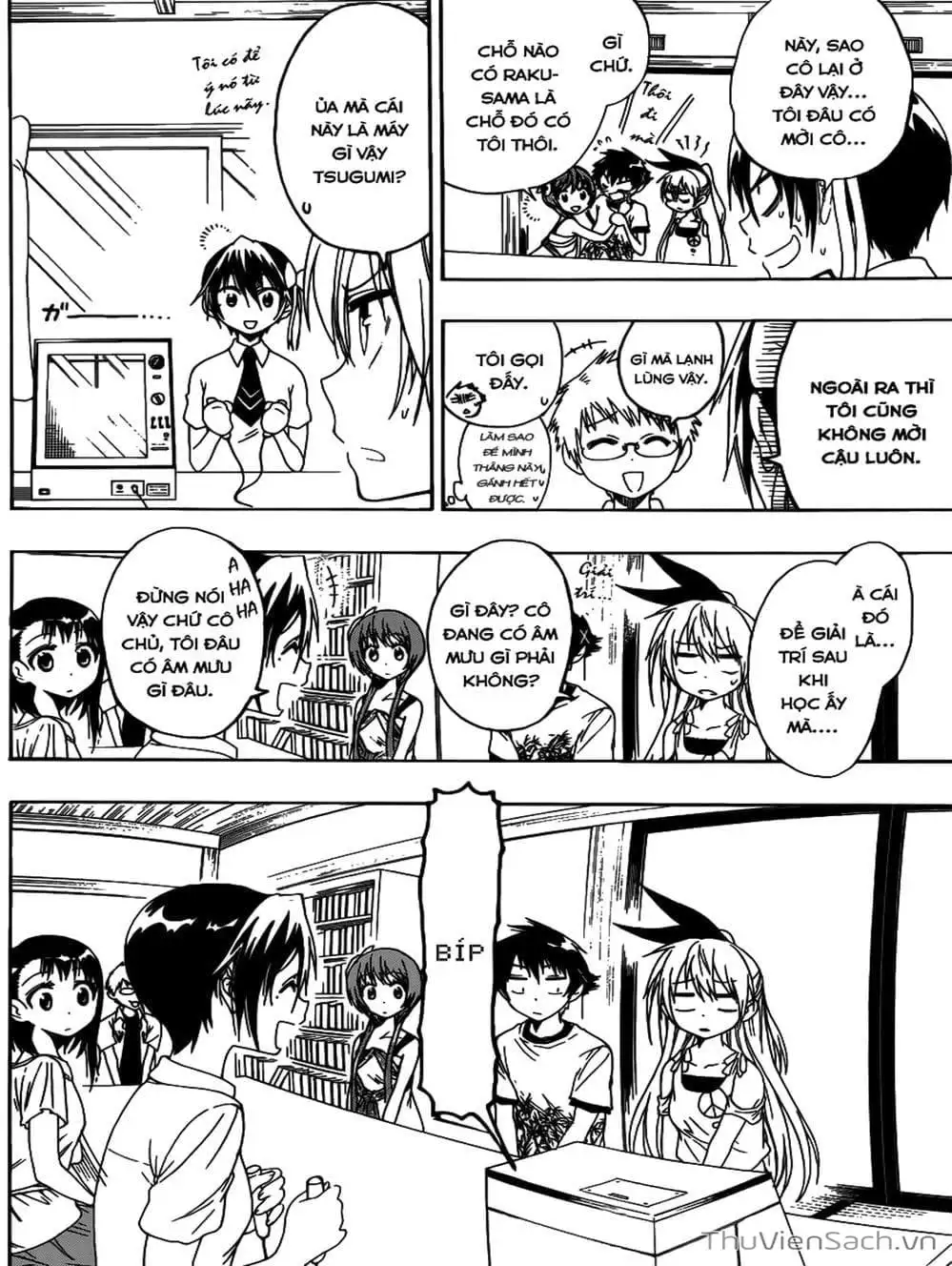 Truyện Tranh Tình Yêu Giả Tạo - Nisekoi trang 8