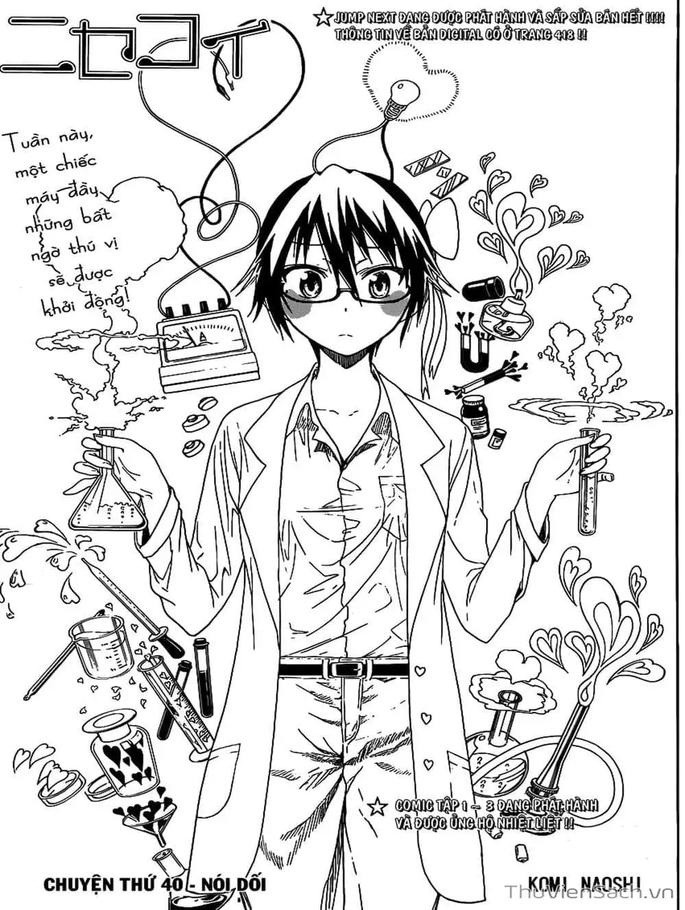 Truyện Tranh Tình Yêu Giả Tạo - Nisekoi trang 8