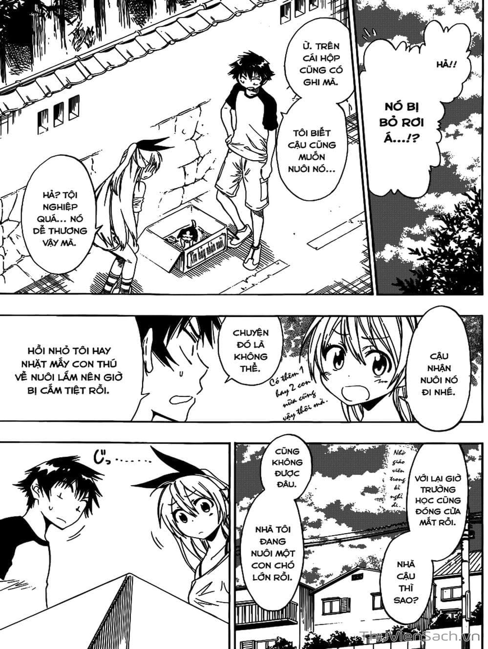 Truyện Tranh Tình Yêu Giả Tạo - Nisekoi trang 8