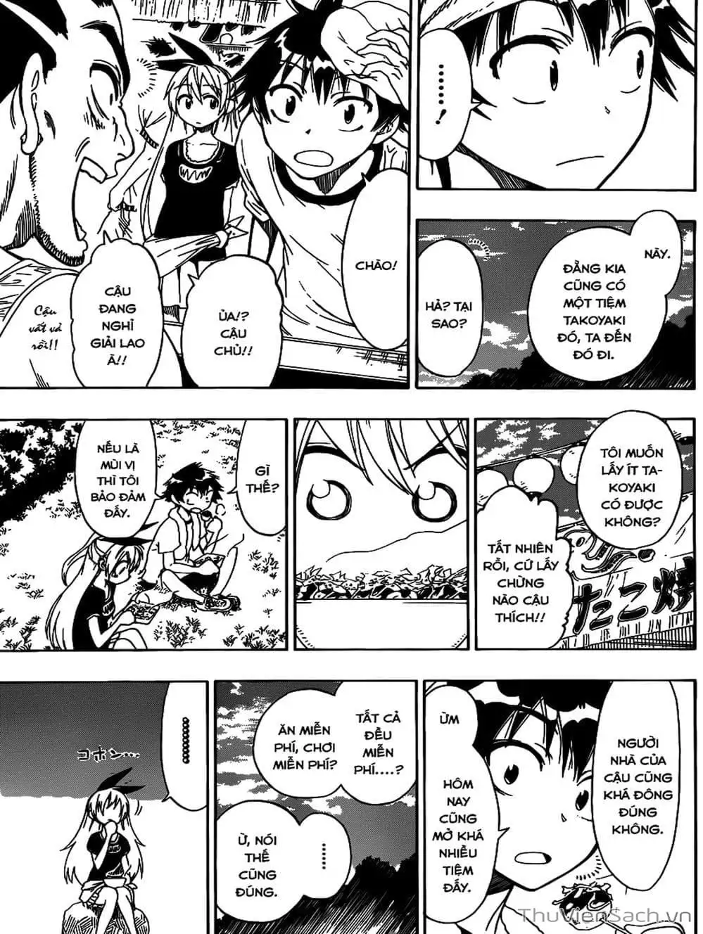 Truyện Tranh Tình Yêu Giả Tạo - Nisekoi trang 8