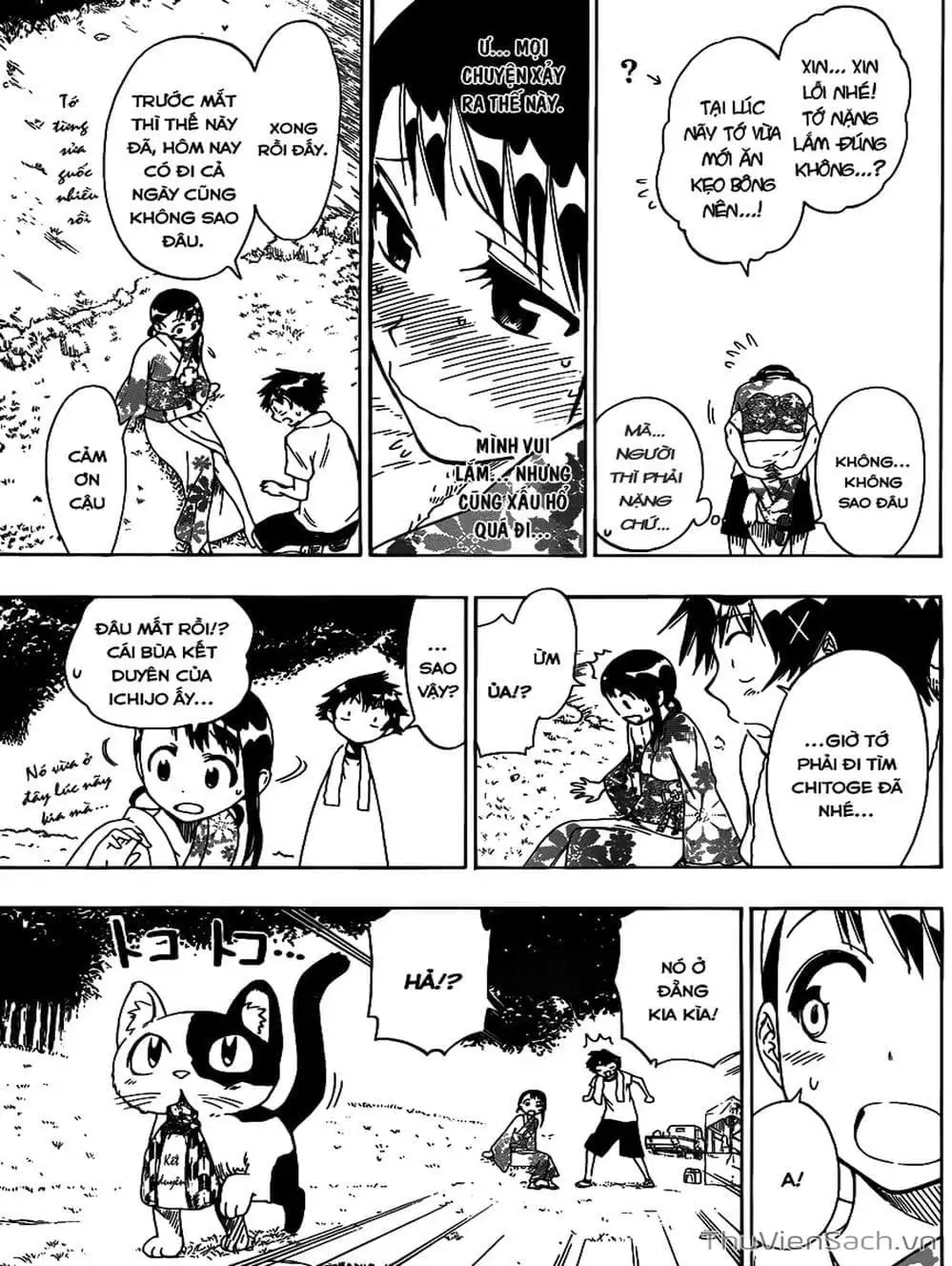 Truyện Tranh Tình Yêu Giả Tạo - Nisekoi trang 8